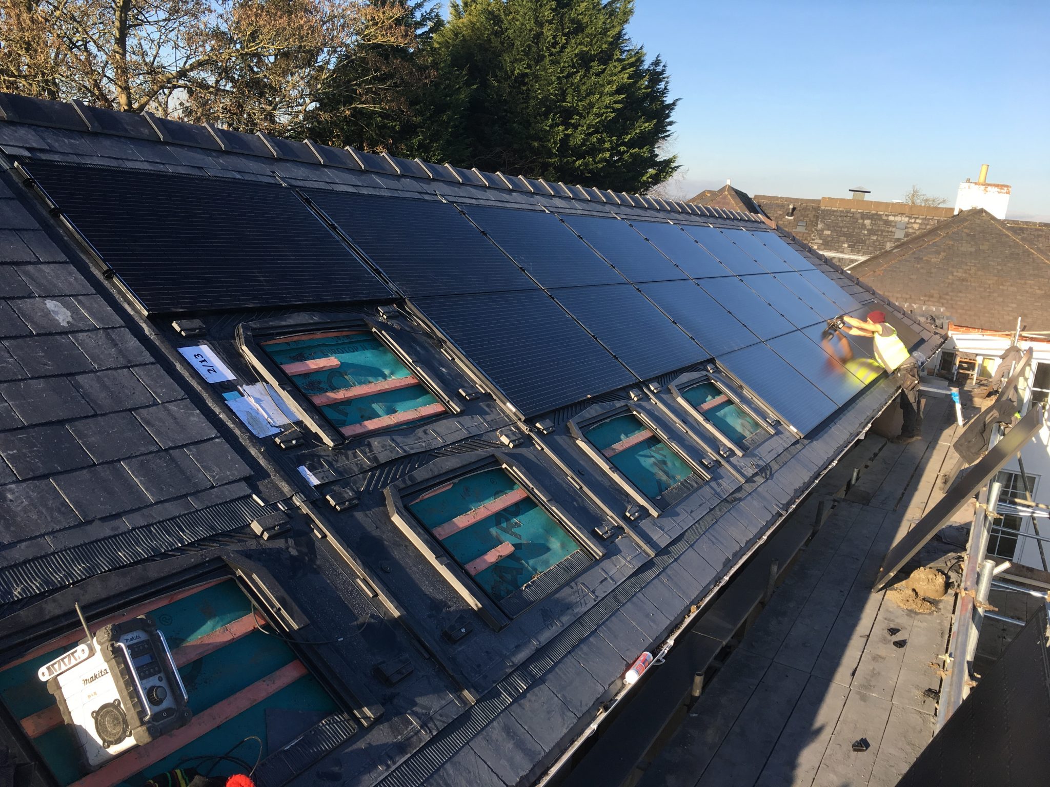 Solar Pv And Ev Charging Great Oxendon Care Home Uk Alternative Energy